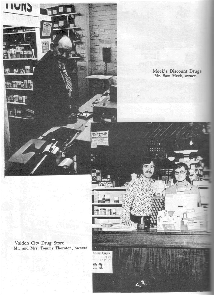 History of Vaiden, Mississippi The Pictures